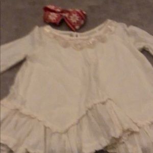 Monsoon kids top bow included